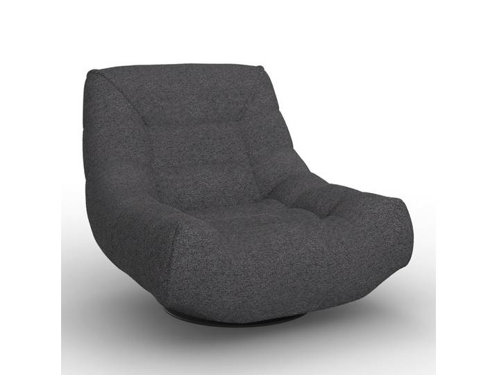 Sessel Lorena Bouclé Schwarz