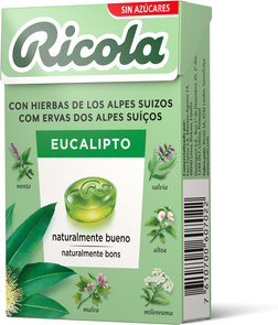 Ricola Rebuçados Ervas Suiças Eucalipto 50 gr