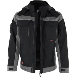 Winterjacke "PRO" - XS - schwarz/grau