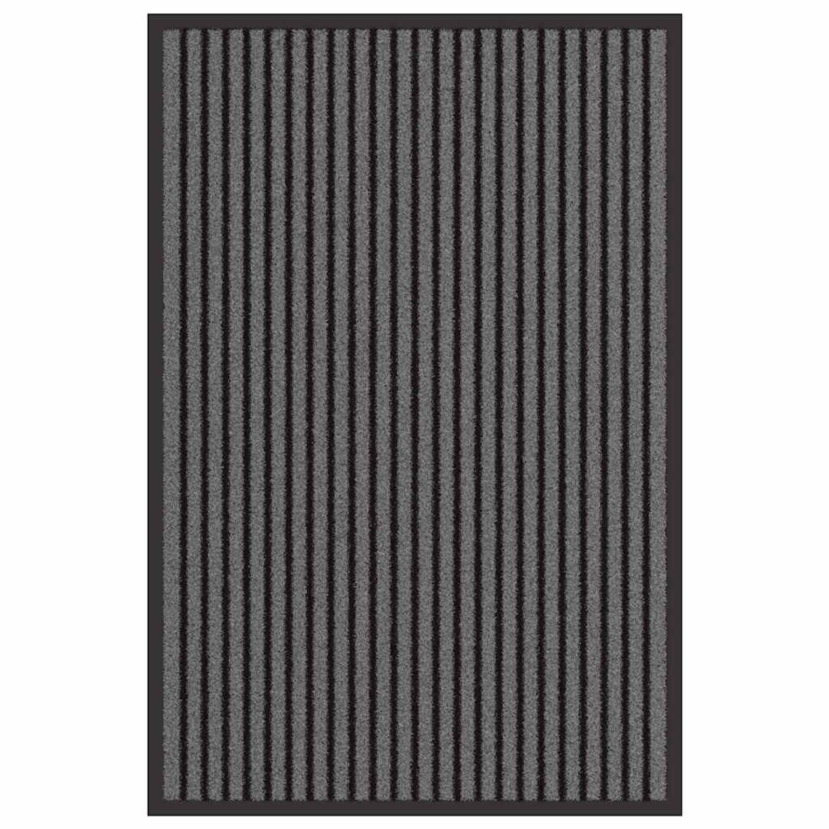 vidaXL Deurmat - Zwart - 60 x 90 cm - Polypropyleen