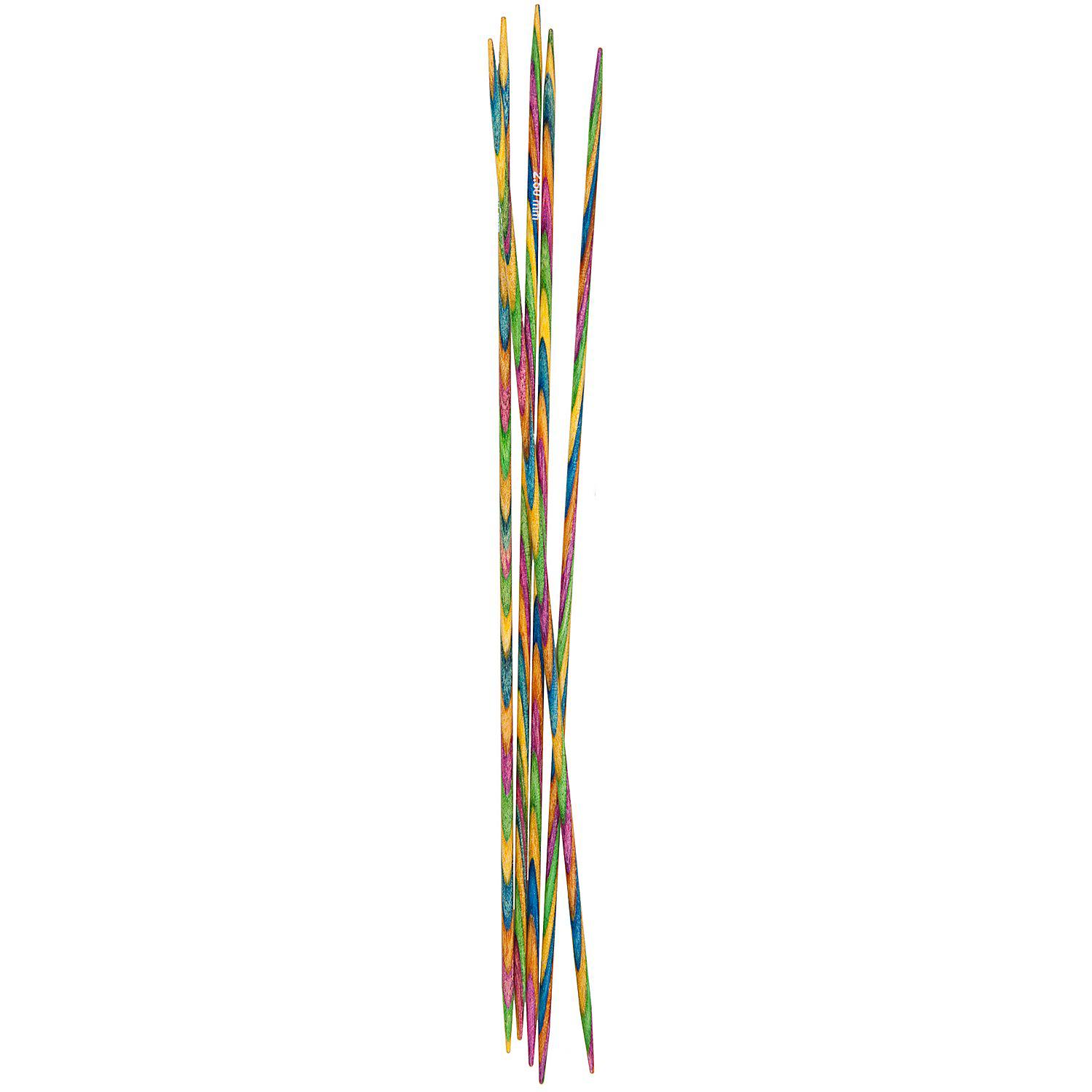KnitPro Strumpfstricknadeln "Symfonie", Birkenholz, 20 cm