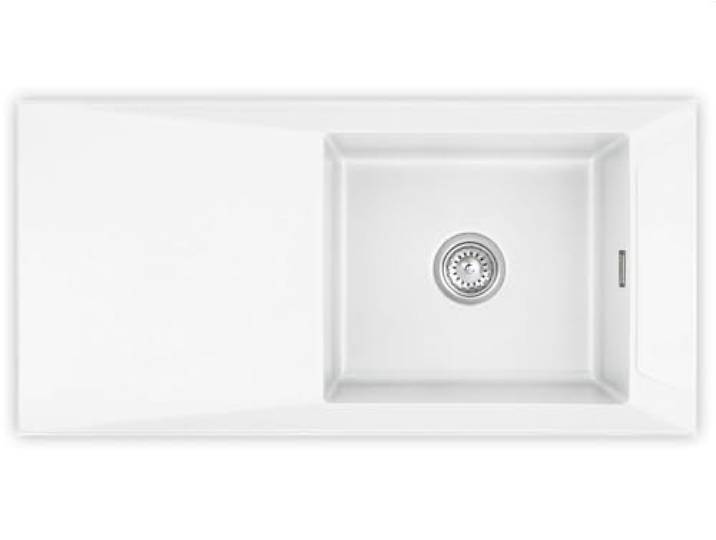 Systemceram Siro 100 Polar Keramikspüle Handbetätigung