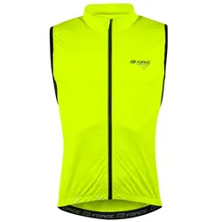 Force Vision winddichte Weste fluo Gr. S