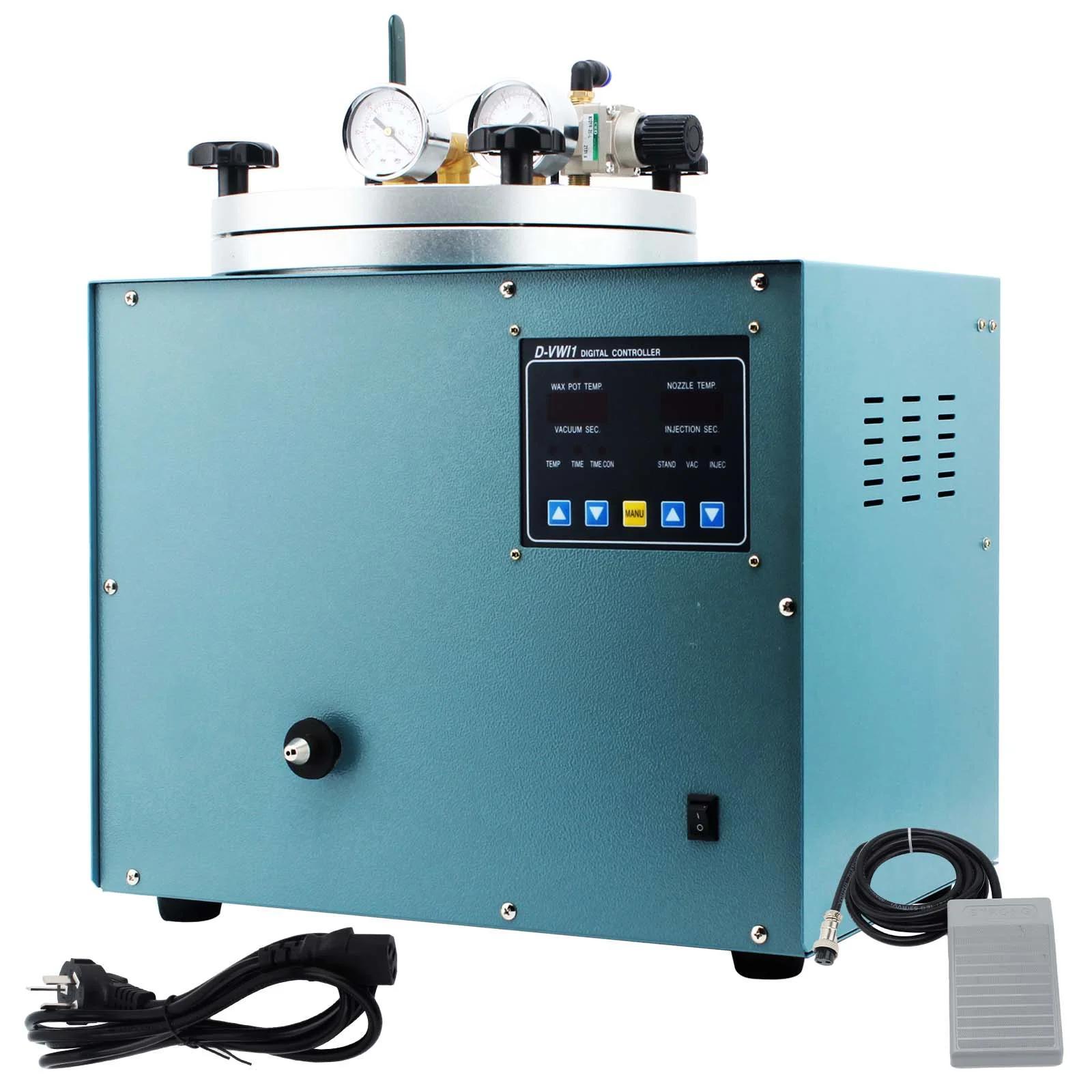 Digitaler Wachsinjektor - Vakuum Wachs Einspritzgerät für Schmuckherstellung - 220V - 3 kg Kapazität - 510 W - Automatisches Vakuum - Metall Zinklegierung