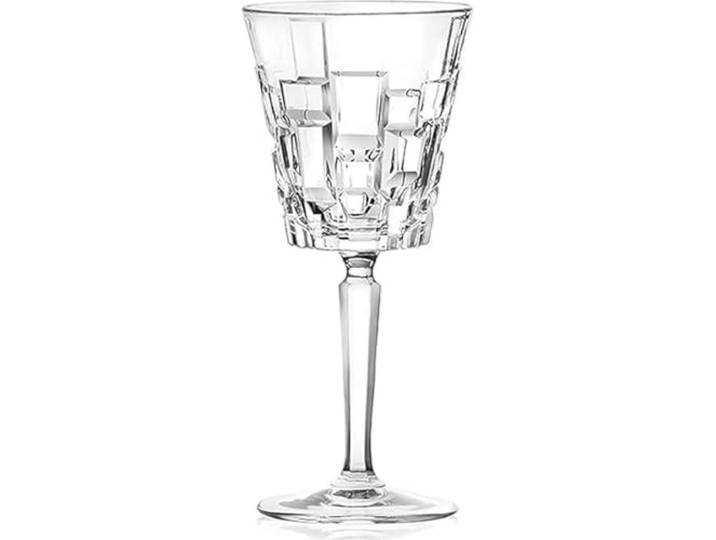 RCR 27435020006 Etna Luxion Crystal Lot de 6 Verre à Vin\, Service de Verres pour Vin Rouge ou Blanc\, Cristal\, 28 cl\, Parfait pour la Maison\, Les Restaurants\, Les Fêtes\, Passe au Lave Vaisselle
