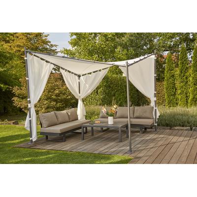 Pavillon-Ersatzdach SIENA GARDEN, weiß, B:300cm T:300cm, Pavillondächer, für Pavillon »Berlino« 300x300 cm