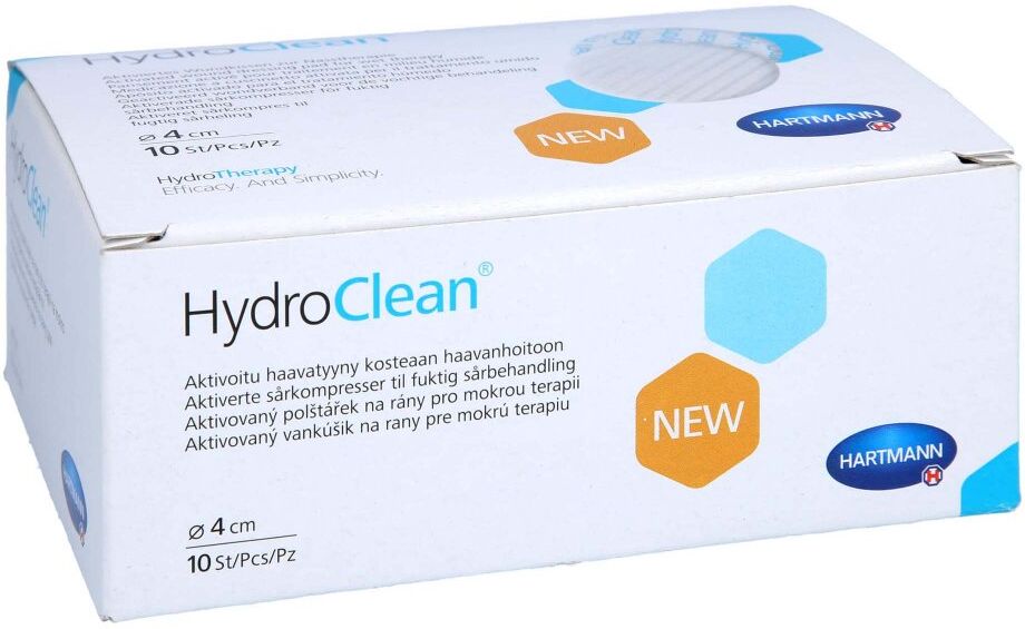 Hydroclean Kompressen 4 cm rund steril 10stk