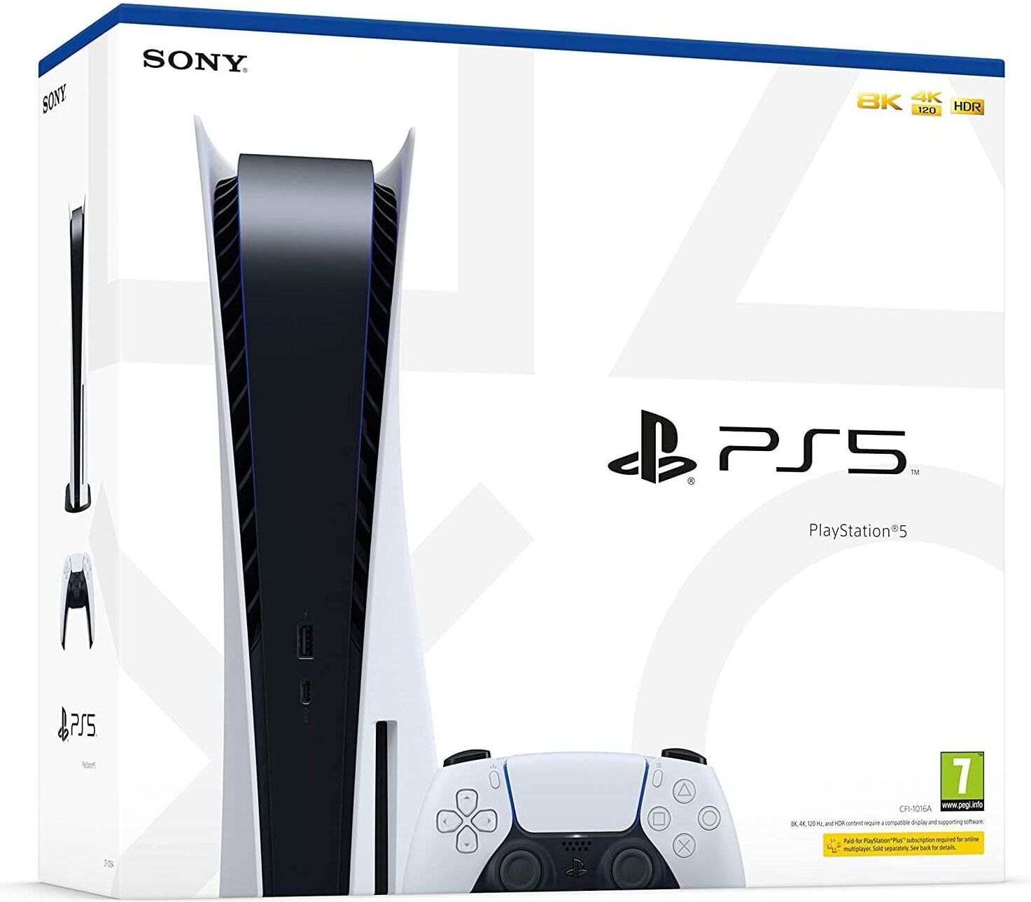 Sony PlayStation 5 Console 825GB- Disc Edition, Used - Good