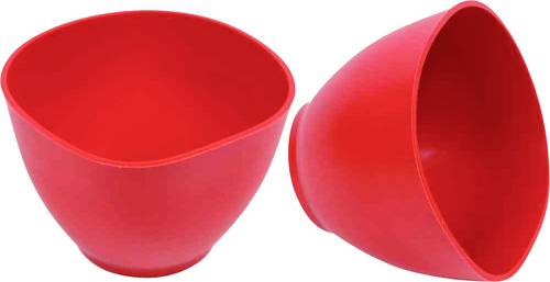 Haromac 38350001 Gipsanrührbecher konisch rot, Super Flexibel Gipsanrührbecher