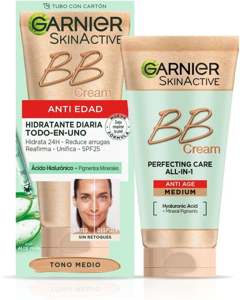 Garnier Skin Active BB Cream Anti-Idade #Medium 50 ml