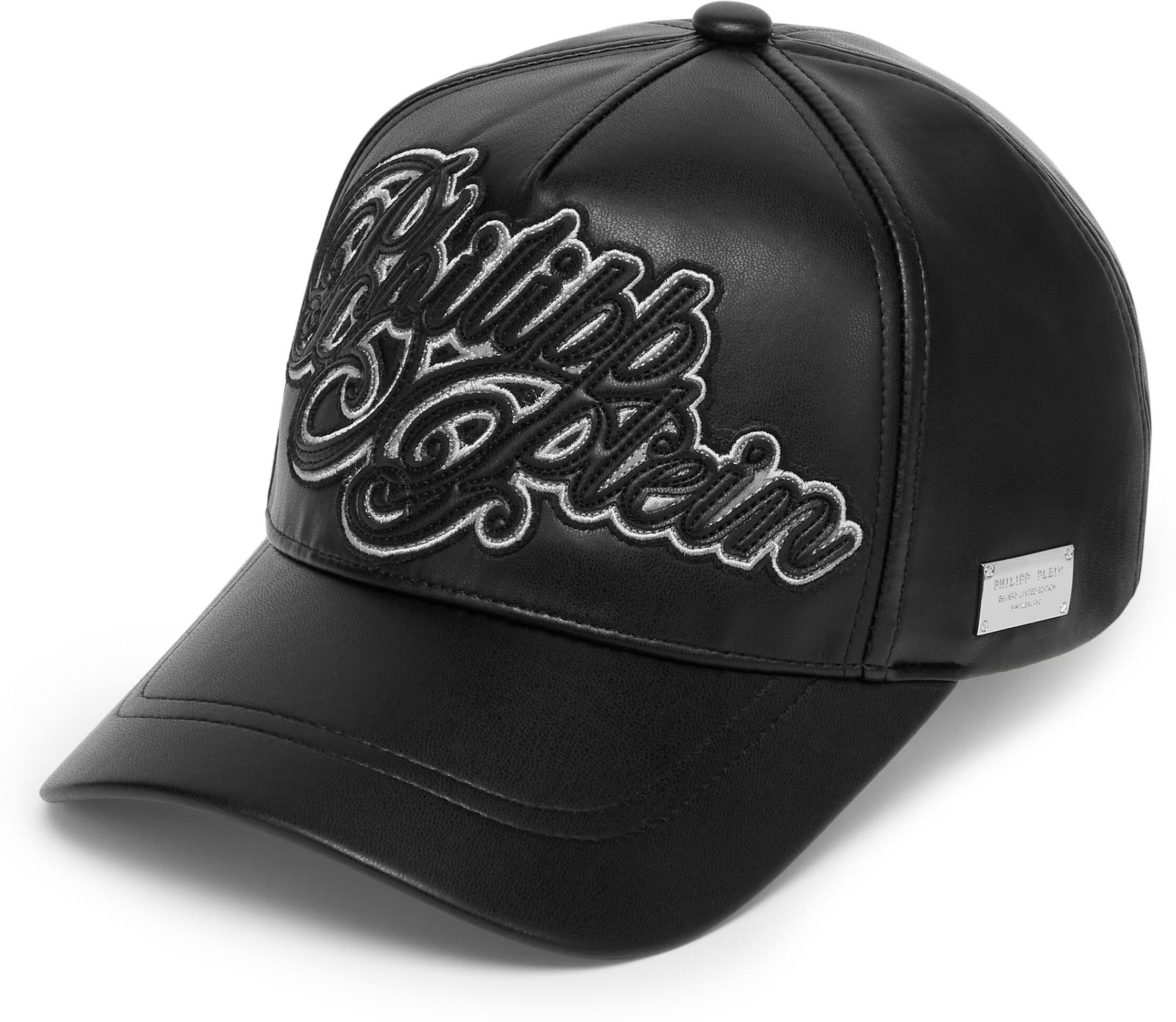 Baseball Cap PHILIPP PLEIN "Signature", Jungen, schwarz (02, schwarz), Caps