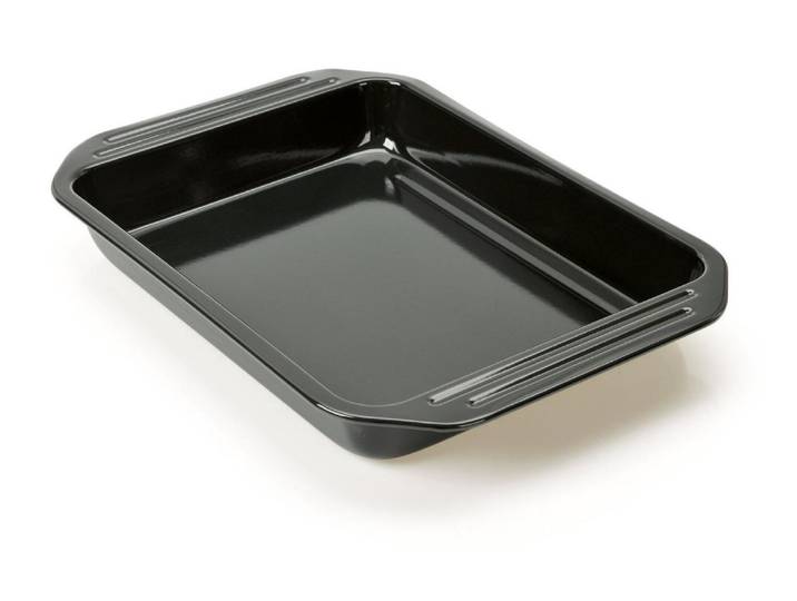 Auflaufform KAISER Cuisine Line , schwarz, B:28cm L:39,5cm, Metall, Auflaufformen, Auflaufform