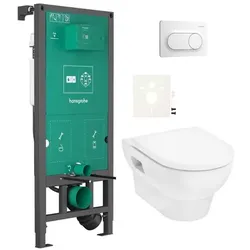 Hansgrohe GladeLake S Wand-WC-Set HGWCBAL24