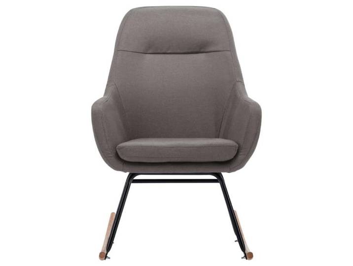 Fauteuil à bascule - UU - rocking chair - Gris clair Tissu S1311