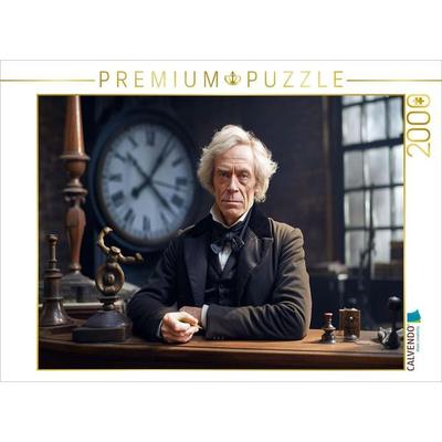 CALVENDO Puzzle Michael Faraday | 2000 Teile Lege-Größe 90x67cm Foto-Puzzle für glückliche Stunden
