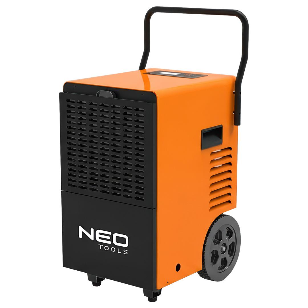 NEO TOOLS Bau-Entfeuchter AC220-240V, 50Hz, 3 Leistungsvarianten 750W/950W/1000W; Kältemittel R290; Programmierung bis zu 24h; automatische Abtaufunktion, Feuchtigkeitsentzug