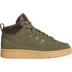 adidas Rapid Court Mid-Top Winterized Sneaker Kinder AETE - olistr/shabrn/gum3 39 1/3