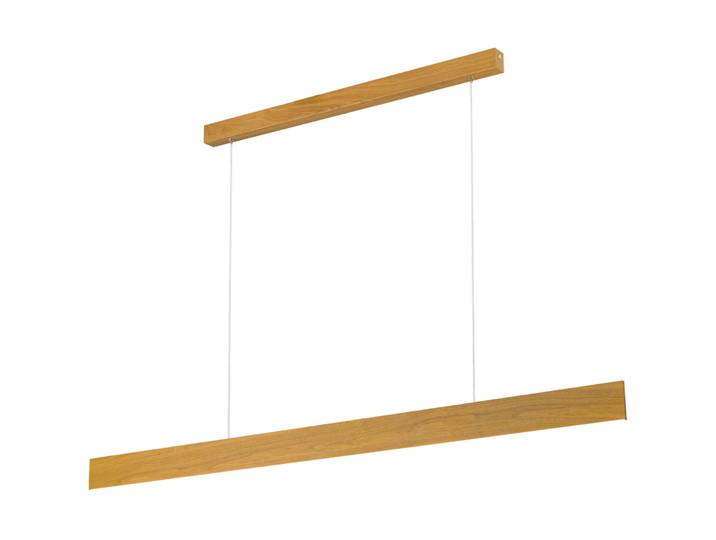 Pendellampe Gideon natur Aluminium B 3.6 cm - Lichtfarbe: Warmweiss - Pendellampe