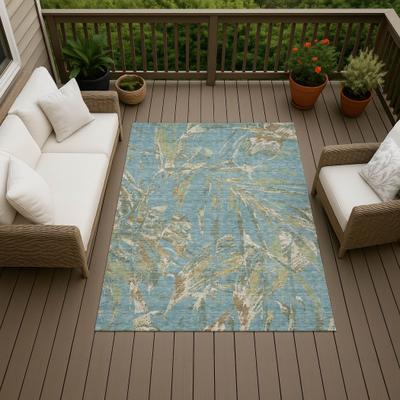 Addison Rugs Machine Washable Indoor/ Outdoor Floral Springs Chantille Rug
