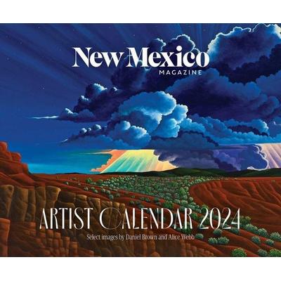 2024 New Mexico Magazine Artist Calendar, Taschenbuch von New Mexico Magazine, University of New Mexico Press, 978-1-934480-30-4