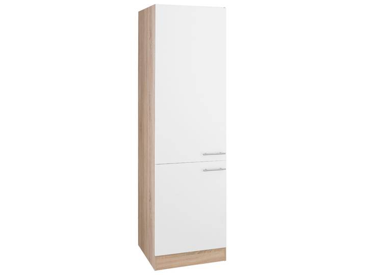 Hochschrank OPTIFIT Kalmar , weiss (weiß), B:60cm H:207cm T:57cm, Schränke, Hochschrank