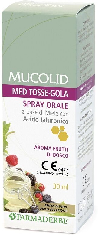Farmaderbe Mucolid Med Tosse Gola Spr Ora