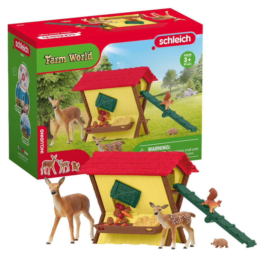 Schleich Farm World Forest Animal Cabin 42658 voor kinderen vanaf 3 jaar