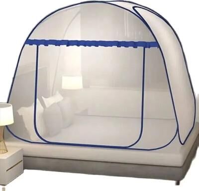 Uplift Picks Portable Foldable Mosquito Bed Tent Keeps Sleep Breathable Comfortable Anywhere Easily blue 1.5m (200x150x170cm)