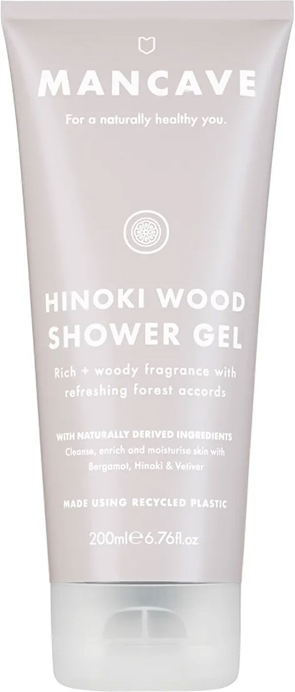 MANCAVE Hinoki Wood Shower Gel