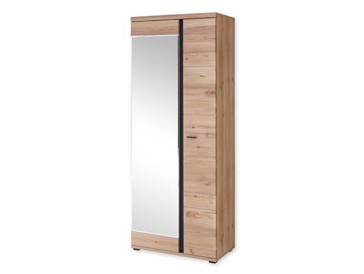 SONOS Garderobenschrank mit Spiegel in Altesche massiv Old Artisan Oak