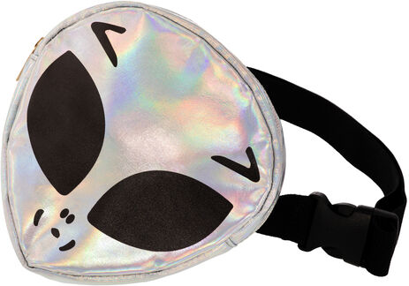 Tasche "Alien", holo-silber