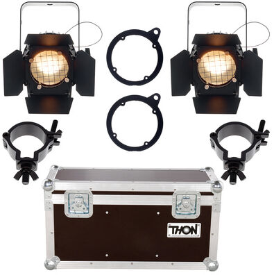 Varytec LED Studio 150 2900K Bundle Phenol Braun