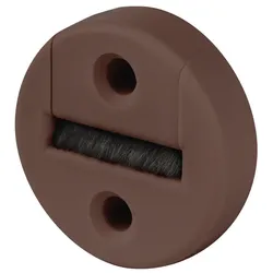 BAUHELD Rollladen Gurtführung 23mm Rund ohne Gurtausbau Braun 5 Stück