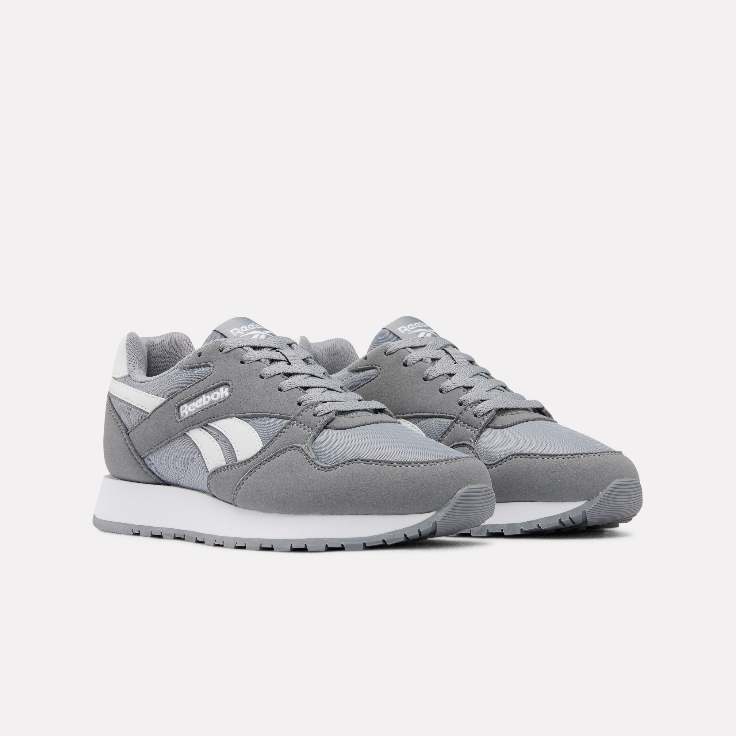 Sneaker REEBOK CLASSIC "REEBOK PRIME EVENT", Gr. 47, grau (cold grau 4, weiß), Textil, Schuhe Sneaker cold grau 4, weiß 47