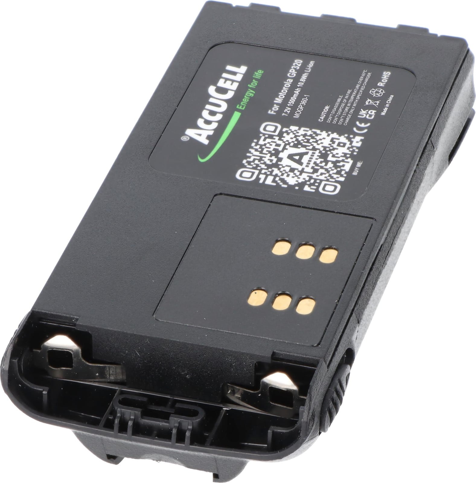 AccuCell Accu geschikt voor Motorola GP320, GP340, GP360, HNN9008, 1300-1500mAh