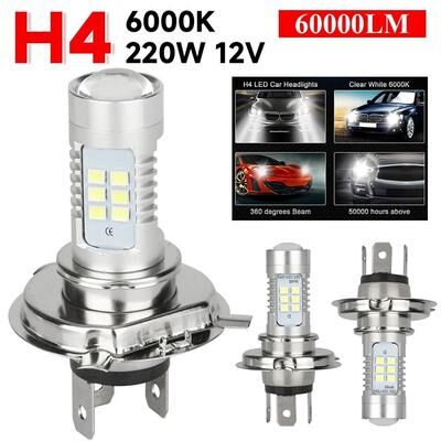 Uplifted Finds H4 9003 HB2 LED Headlight Conversion Kit Super Bright 12V White Driving Light H4 9003 HB2 LED Headlight Conversion Kit Super Bright 12V White Driving Light
