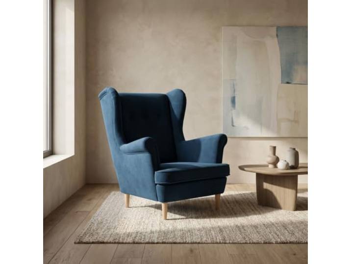 Family Meble Ohrensessel Ari Hunter – skandinavischer Sessel – Variante 50