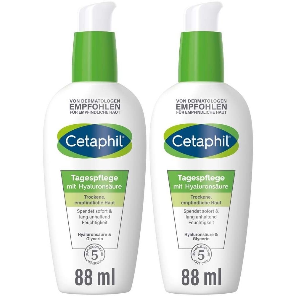 Cetaphil Tagespflege mit Hyaluronsäure 2x 2x88 ml Tagescreme