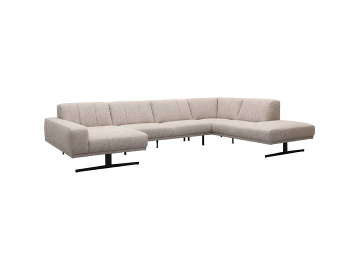 Bank Olivia Longchair links + 2,5-zits + hoekziteiland groot rechts