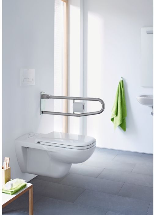 Duravit D-Code Wand Tiefspül WC 2228090000 barrierefrei, weiss, Vital