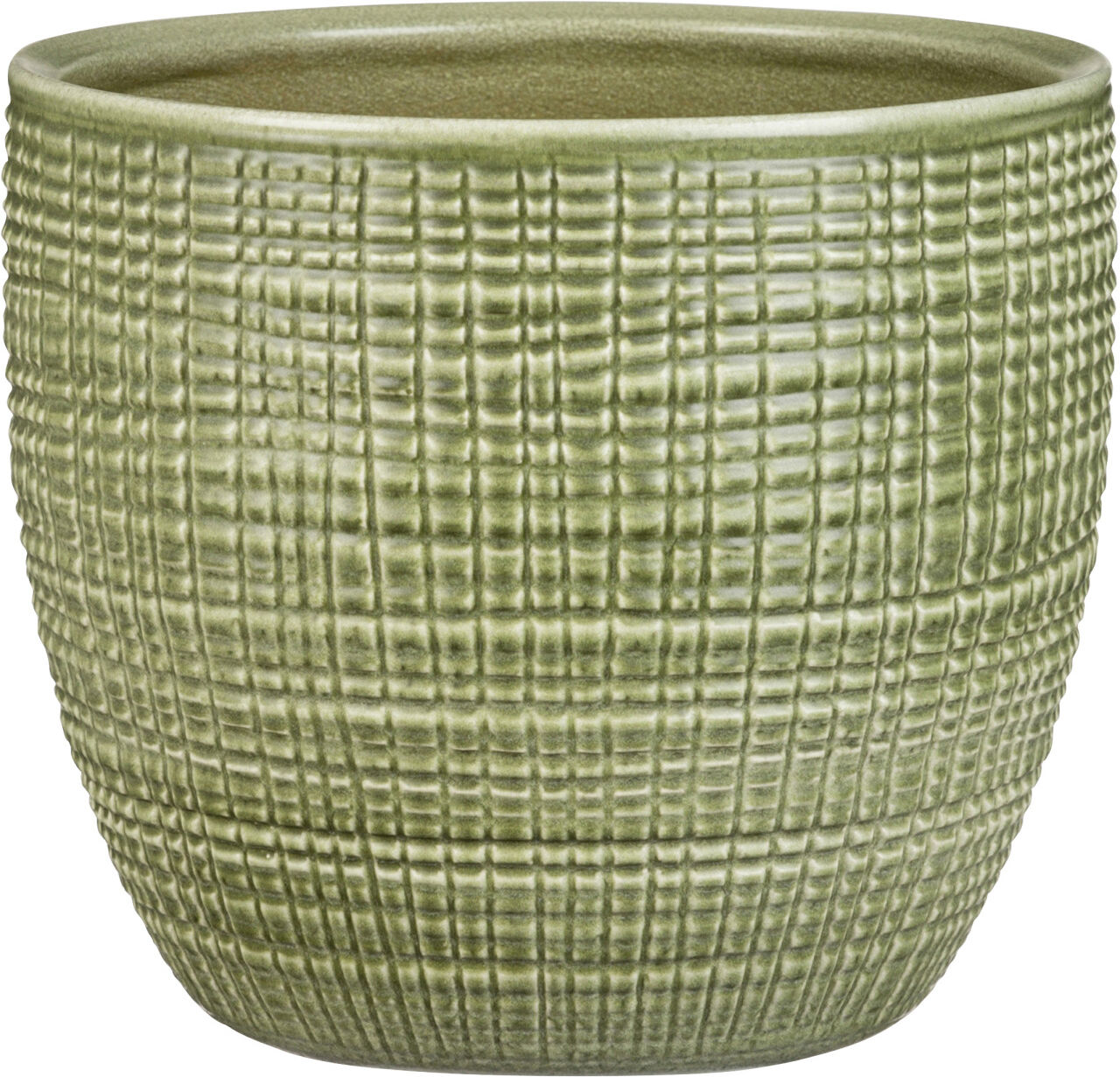 Scheurich Übertopf Serie 866 Ø 16 x 14 cm kaki