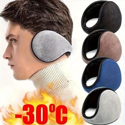 Uplifted Goods Pearl Embellished Plush Earmuffs coffee