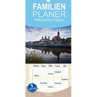 Familienplaner Pittoreskes Passau (Wandkalender 2022 , 21 cm x 45 cm, hoch)