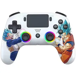 Subsonic - Wireless LED Controller - Goku vs Vegeta (White) (PS5), Gaming Controller, Weiss