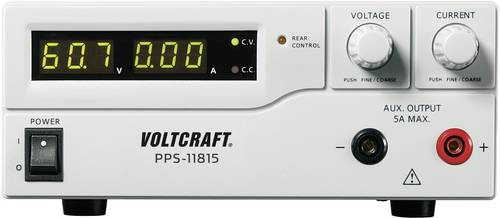 VOLTCRAFT PPS-11815 Labornetzgerät, einstellbar 1 - 60 0 - 5A 300W USB, Remote programmierbar Anzahl Ausgänge 2 x