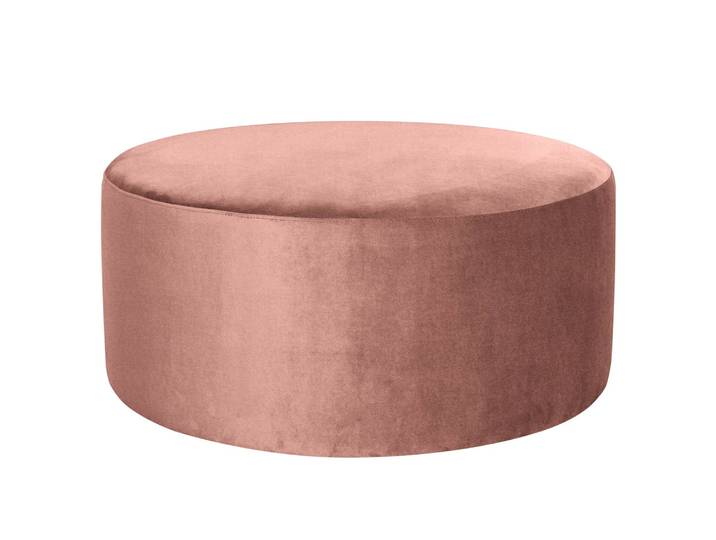 Polsterhocker Moulton 90 x 46cm Pink/Altrosa Samt Onoli: Altrosa