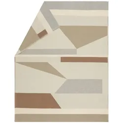 David Fussenegger Wohndecke Luca 'Urban Shapes' 140 x 200 cm Natur
