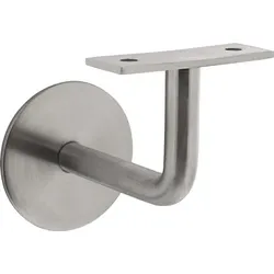 INTERSTEEL Handlaufträger VA ma D.Wandplatte 60mm ger.Auflage - 35730091