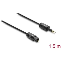 DELOCK TOSLINK Kabel mini 3,5mm St/St 2,2mm Durchm. 1,5m