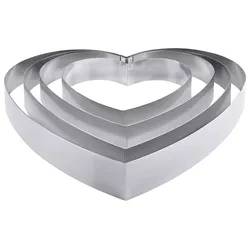 Contacto,Tortenring, HERZ 19 cm